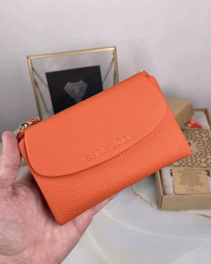 ŞANS GETİREN Portföy Model Gerçek Deri Cüzdan