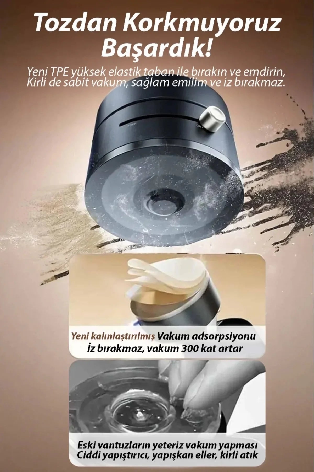 Vakumlu Telefon Tutacağı  İndirimli fiyat